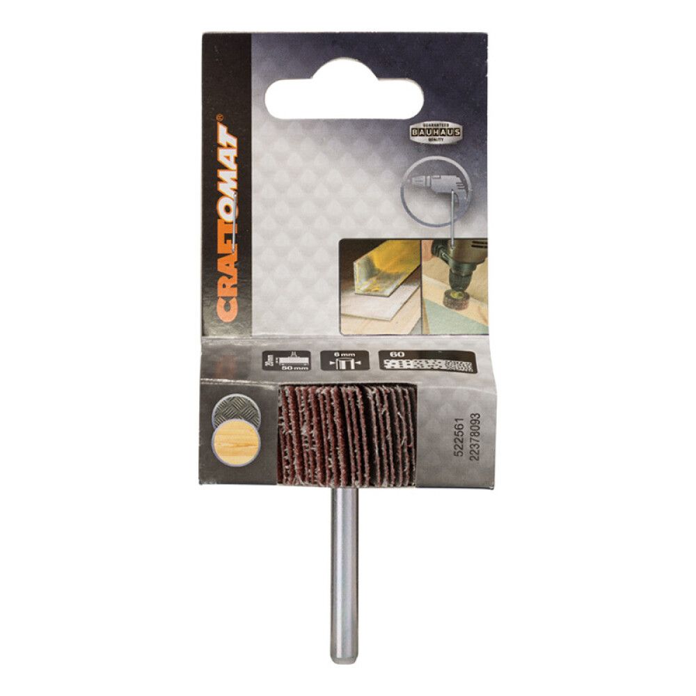 Sandpappírshjól Ø50 mm K60 Craftomat