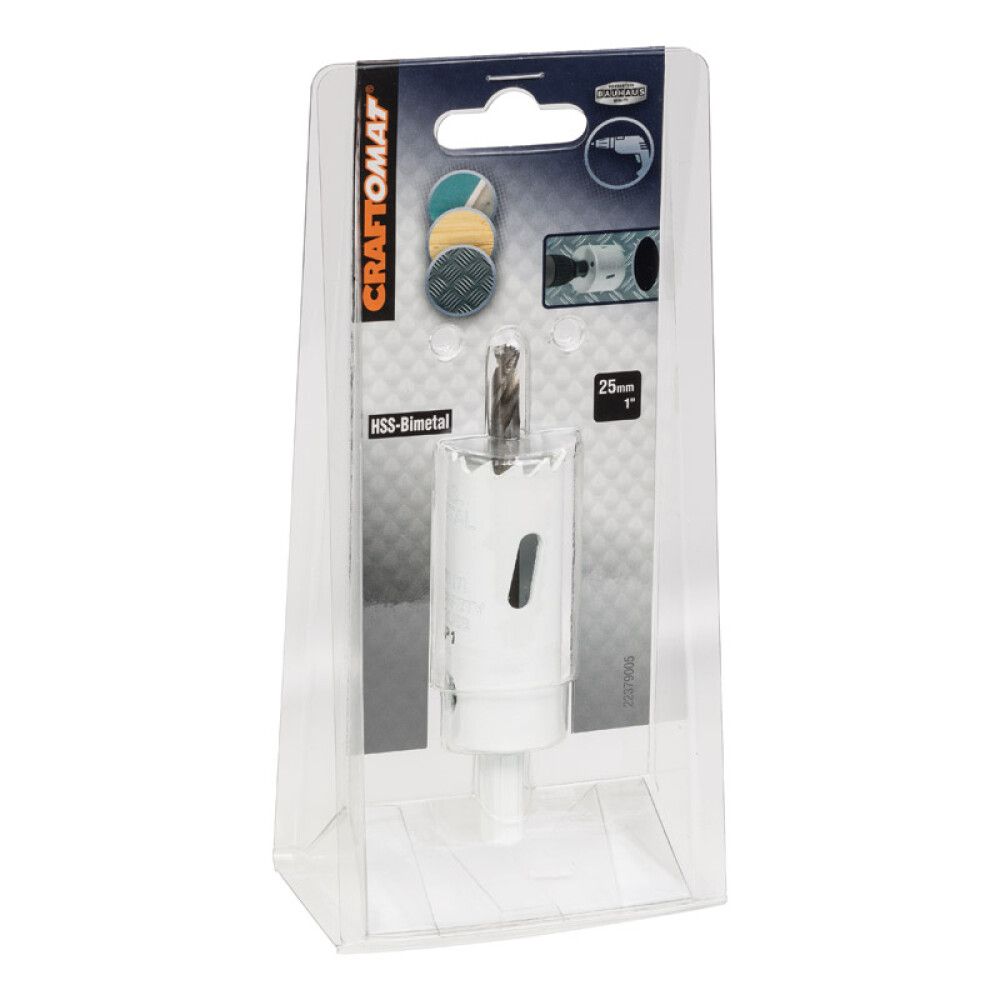 Dósabor Ø25 mm Craftomat HSS-Bimetal