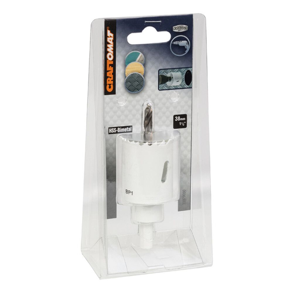 Dósabor Ø38 mm Craftomat HSS-Bimetal