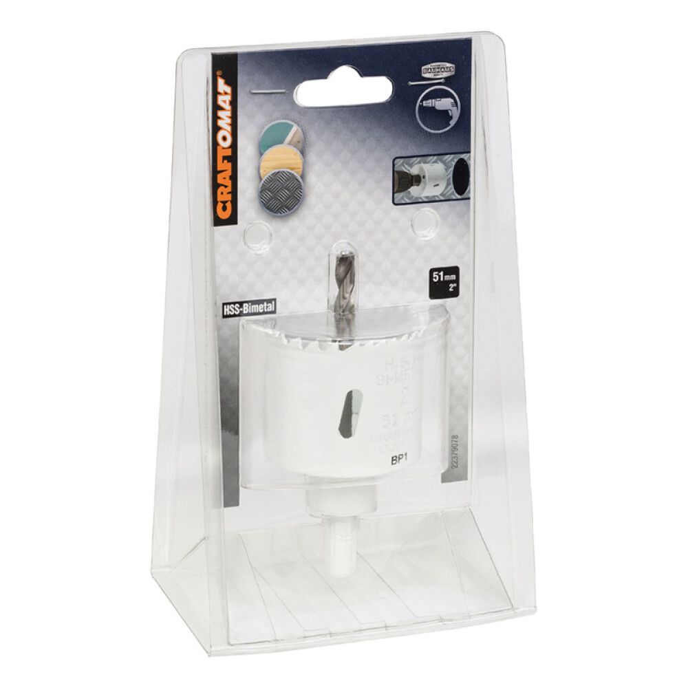 Dósabor Ø51 mm Craftomat HSS-Bimetal