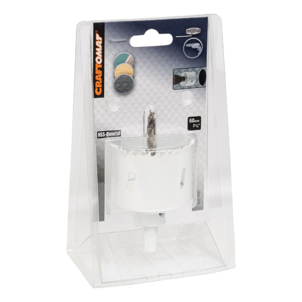Dósabor Ø60 mm Craftomat HSS-Bimetal