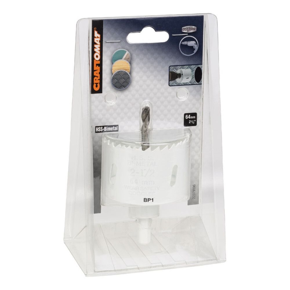 Dósabor Ø64 mm Craftomat HSS-Bimetal