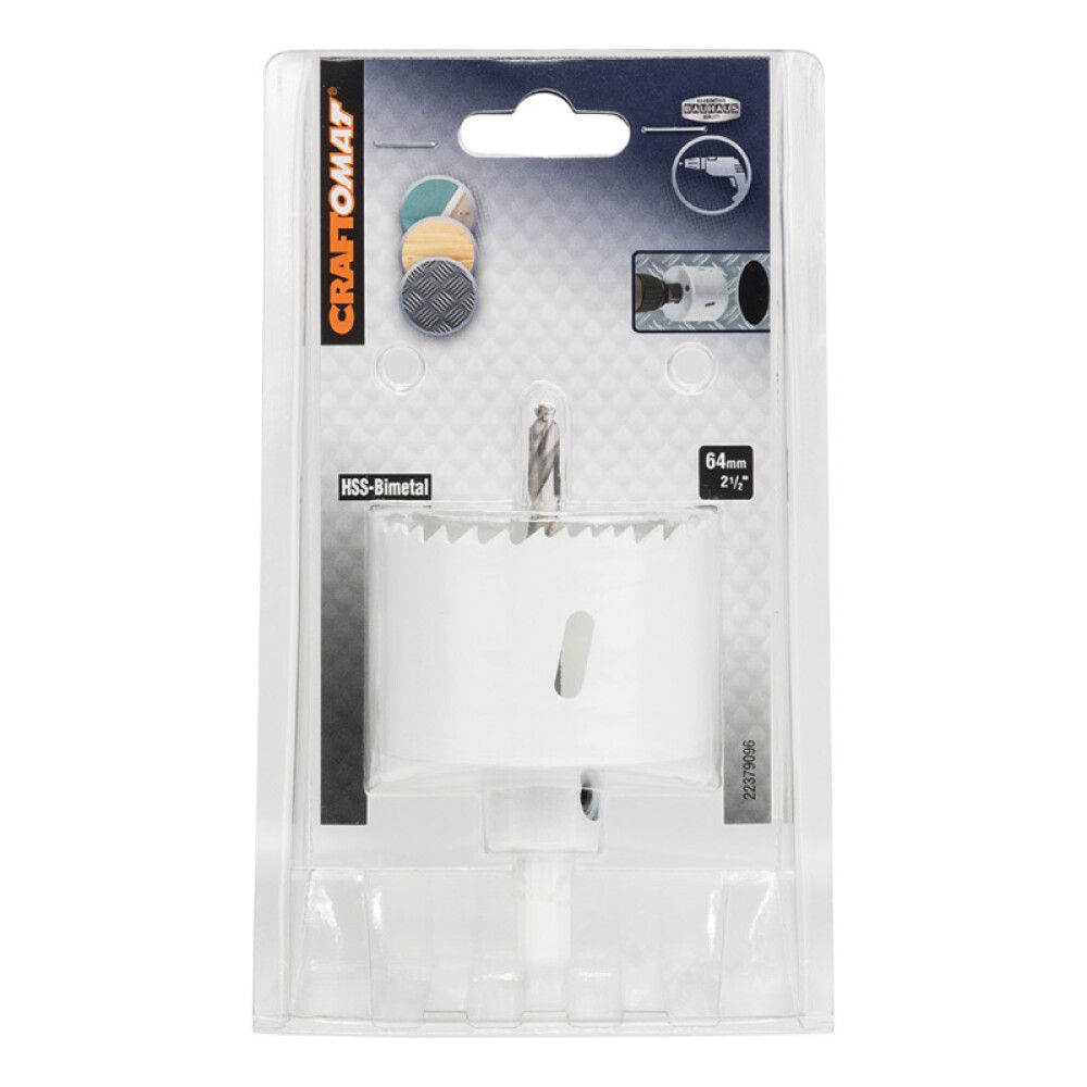 Dósabor Ø64 mm Craftomat HSS-Bimetal