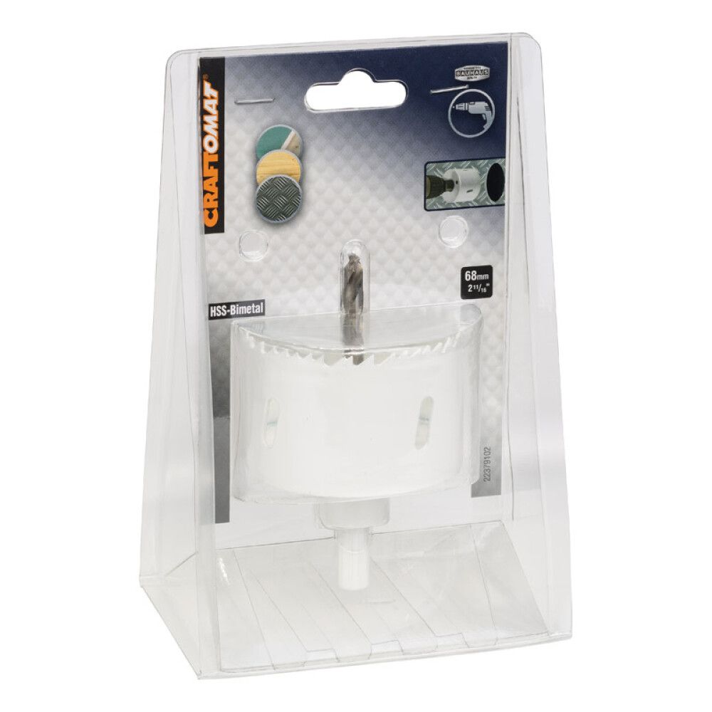 Dósabor Ø68 mm Craftomat HSS-Bimetal