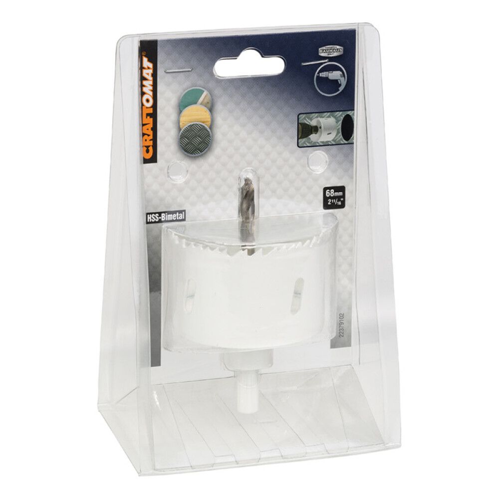 Dósabor Ø68 mm Craftomat HSS-Bimetal