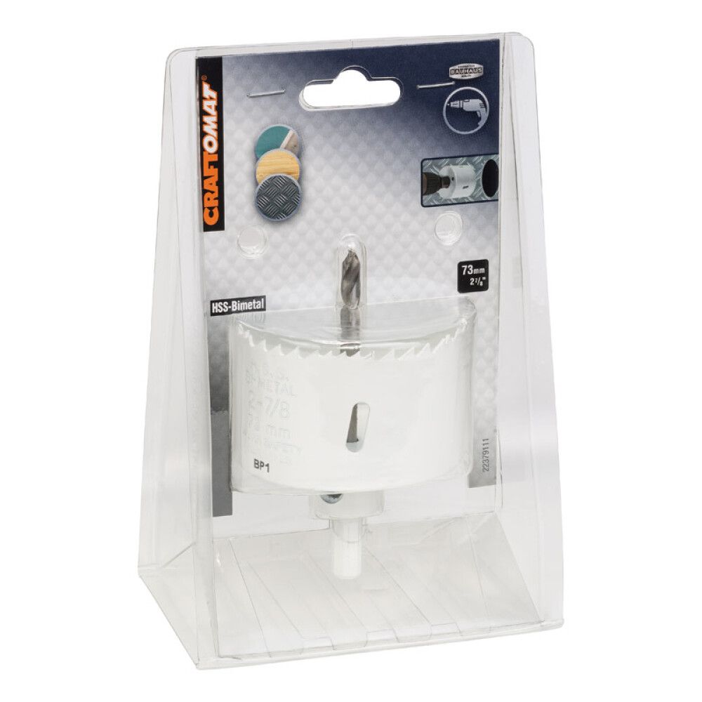 Dósabor Ø73 mm Craftomat HSS-Bimetal