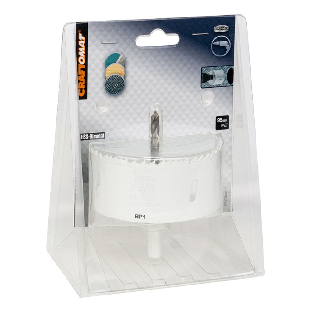 Dósabor Ø95 mm Craftomat HSS-Bimetal