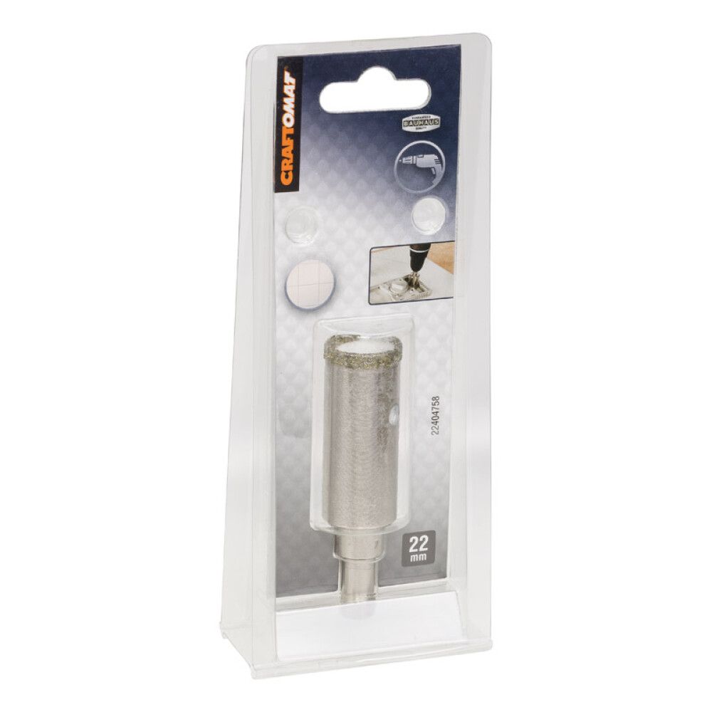 Flísabor Ø22 mm Craftomat