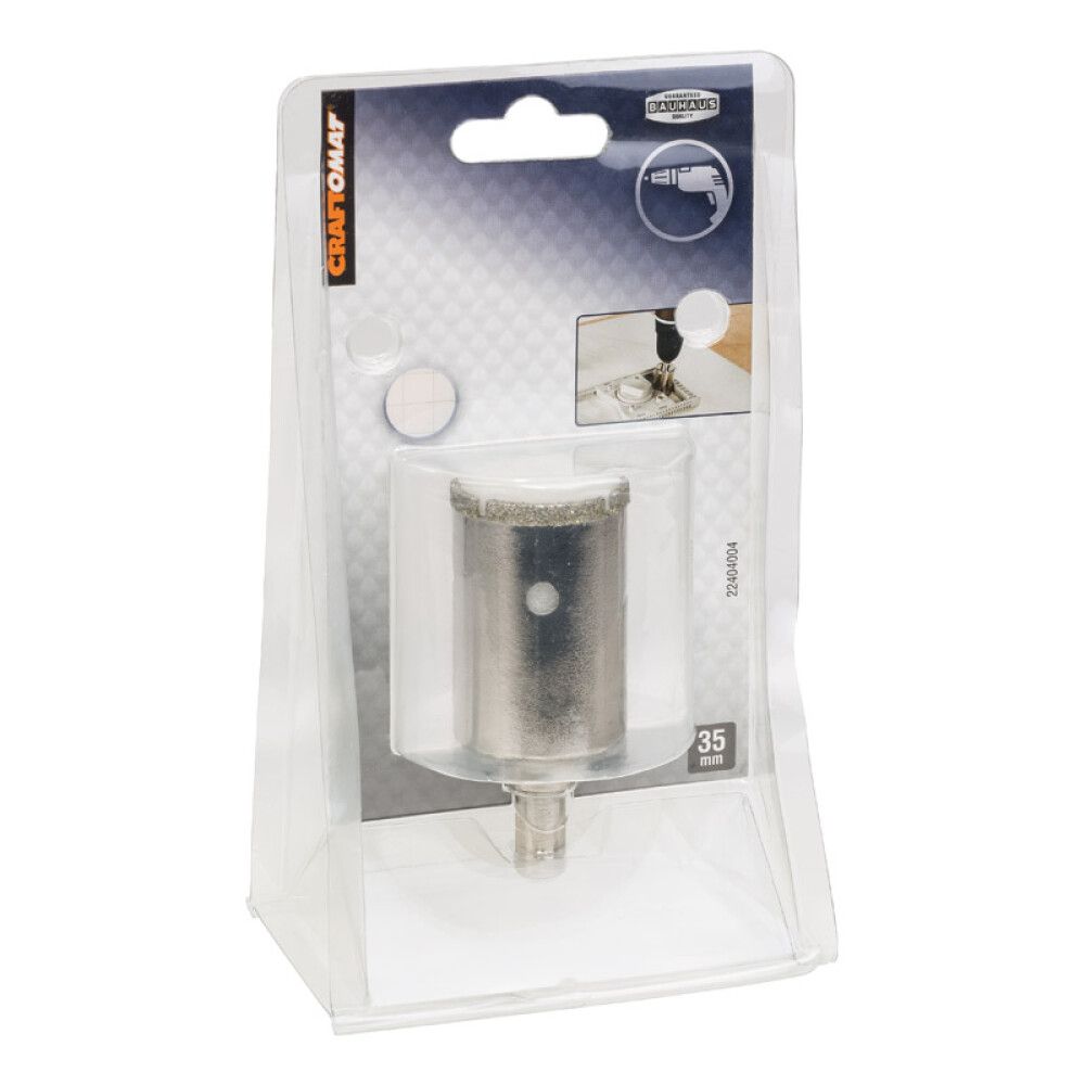 Flísabor Ø35 mm Craftomat