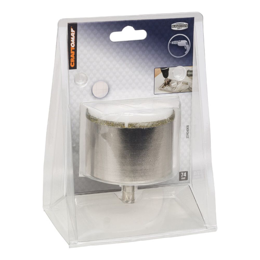 Flísabor Ø74 mm Craftomat