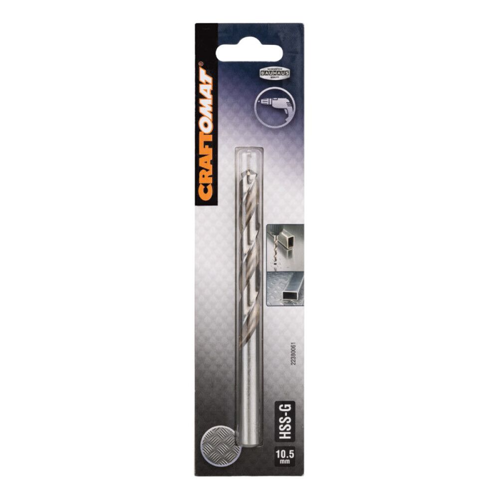 Stálbor Ø10,5x133 mm Craftomat HHS-G