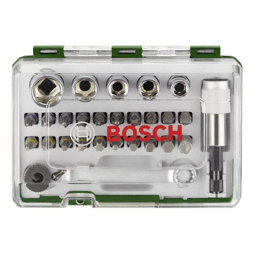 Bita- og topplyklasett 27 hlutir Bosch