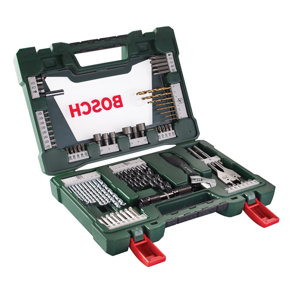 Bora og bitasett 83 hlutir Bosch