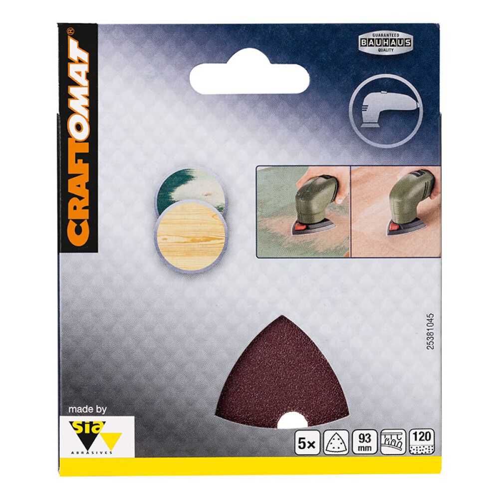 Sandpappír 93 mm K120 Craftomat