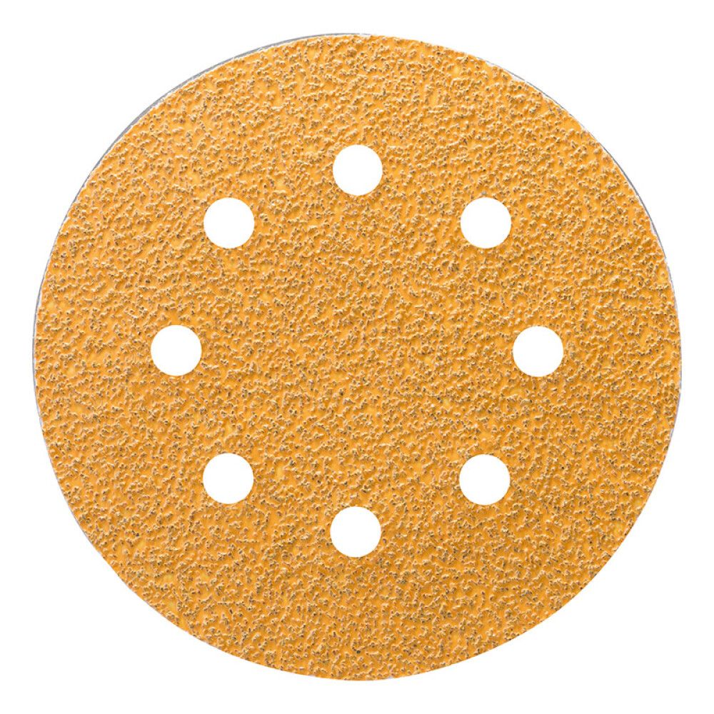 Sandpappír Ø115 mm K40 Craftomat 5 stk ljós