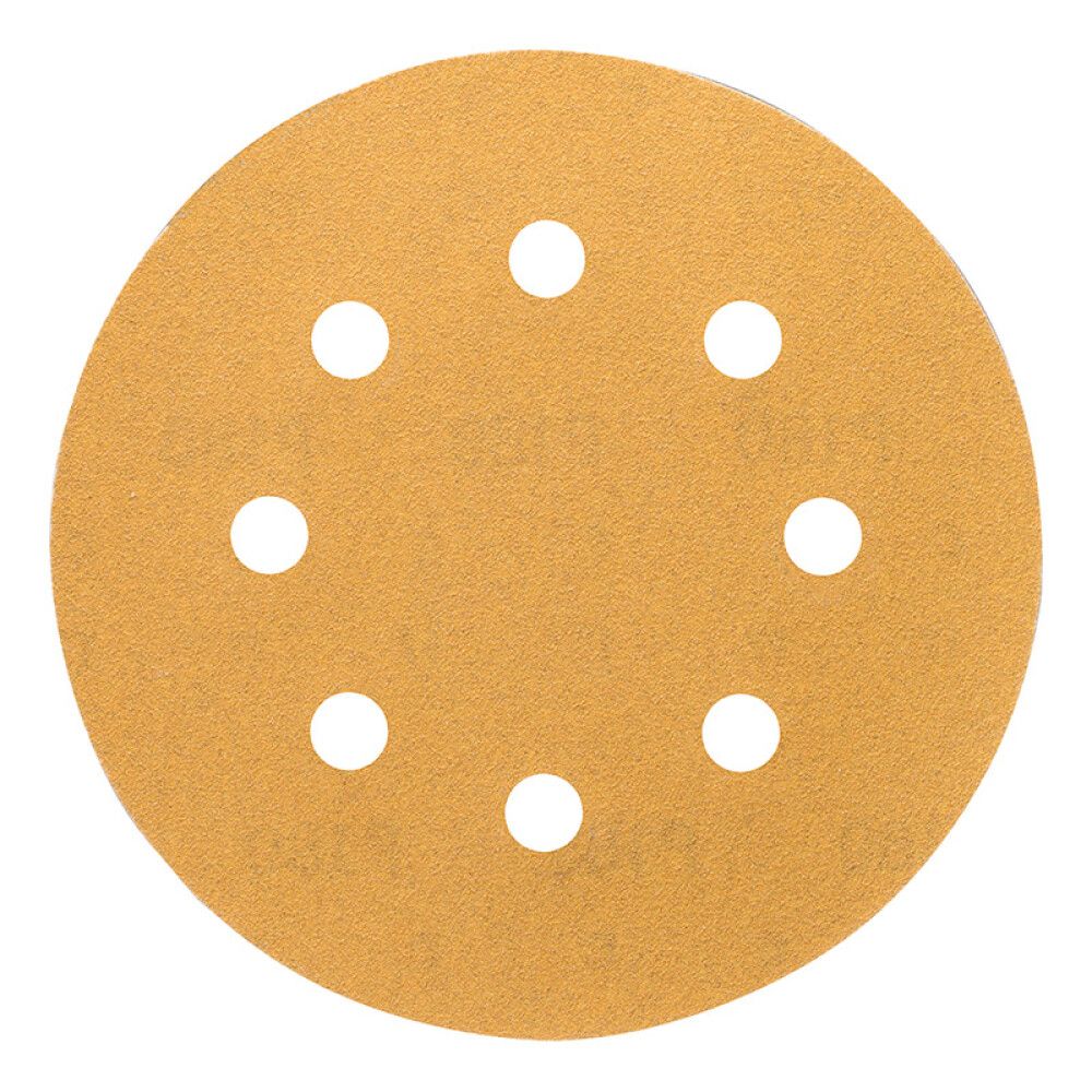 Sandpappír Ø115 mm K180 Craftomat 5 stk ljós