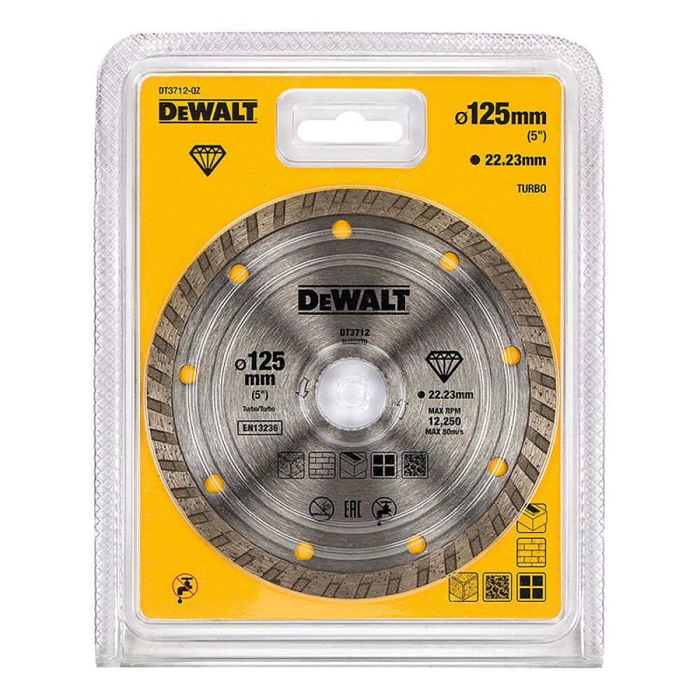 Skurðarskífa 125mm demants DeWALT