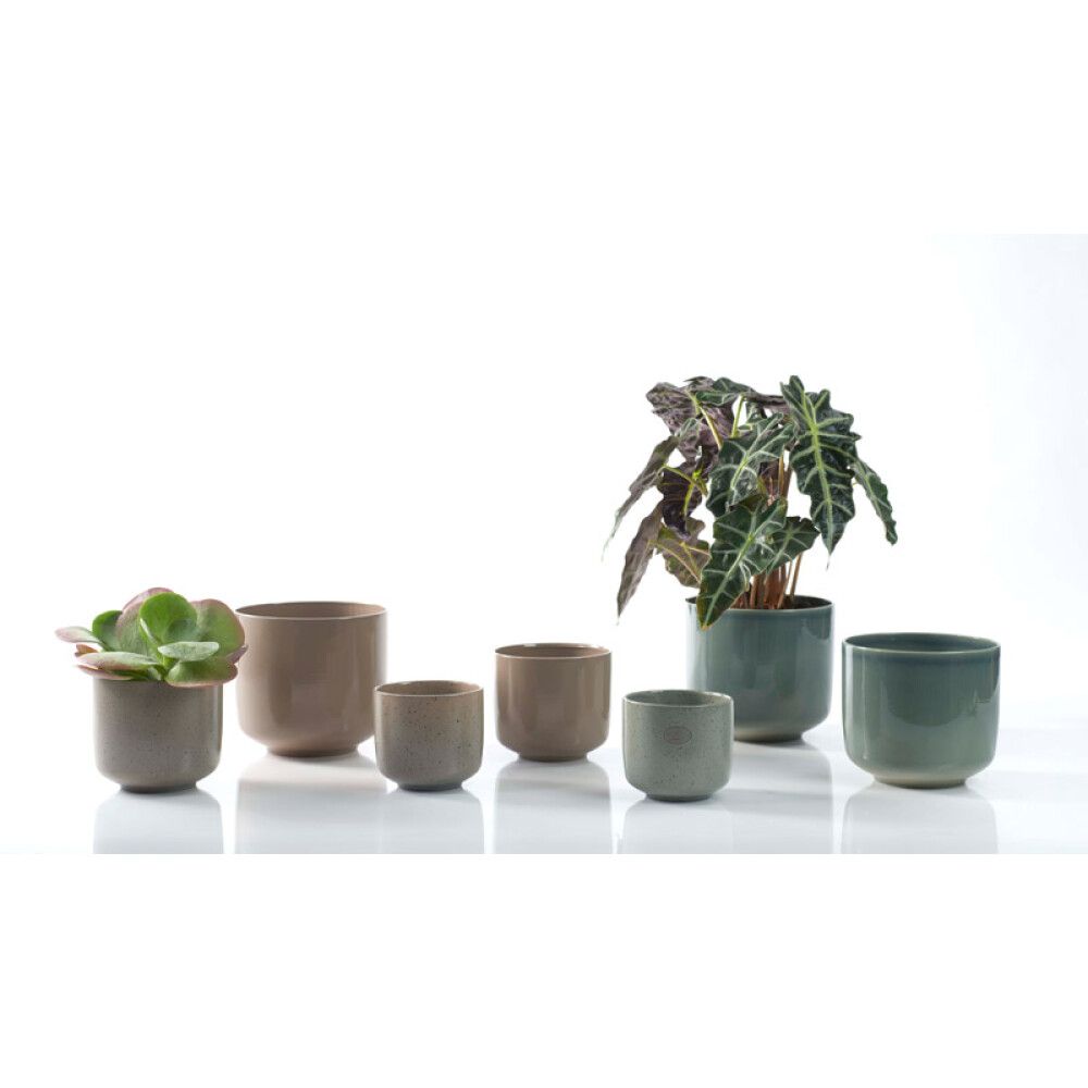 Blómapottur Bari Ø24cm grænblár