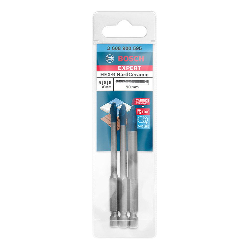 Flísaborasett 3 stk Bosch Professional