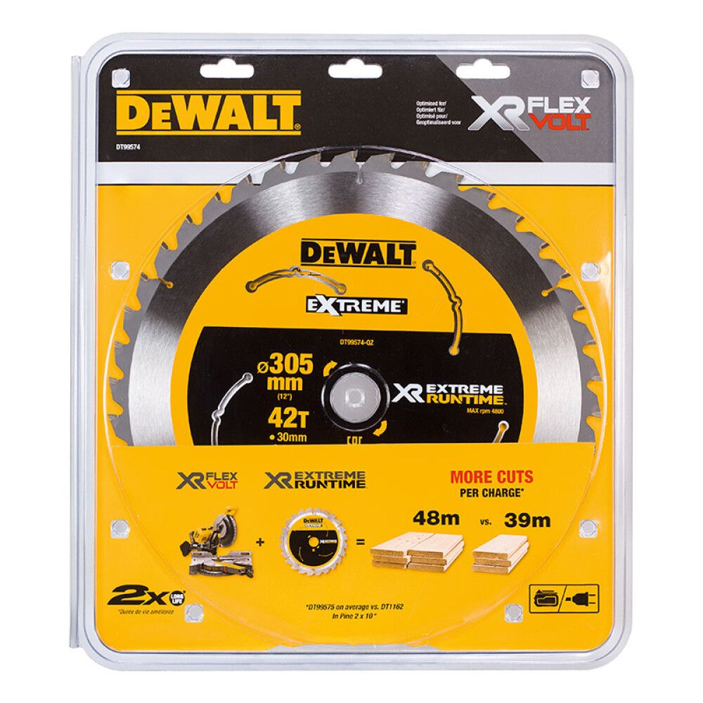 Hjólsagarblað 305x30x42T DeWALT