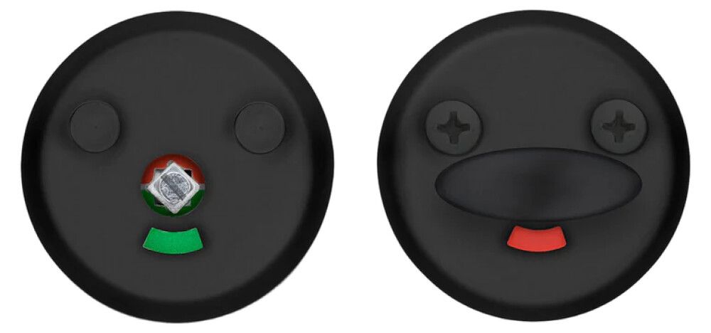 Klósettsnerill Beslagsboden BB722 matt svartur