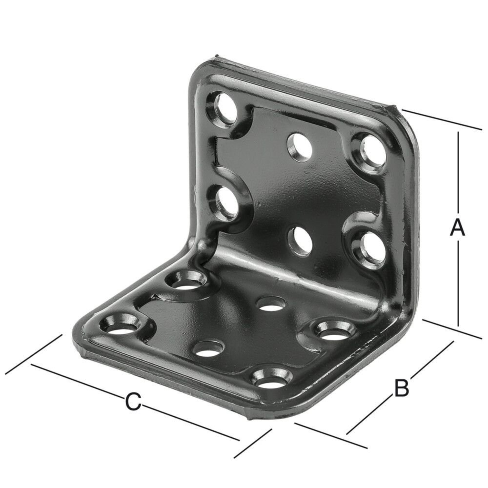 Vinkill 40x40x50mm Vormann svartur