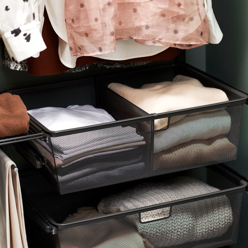 Karfa fyrir Elfa hillukerfi 580x427x285 mm brún