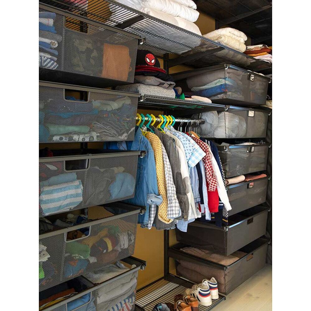 Karfa fyrir Elfa hillukerfi 580x427x285 mm brún