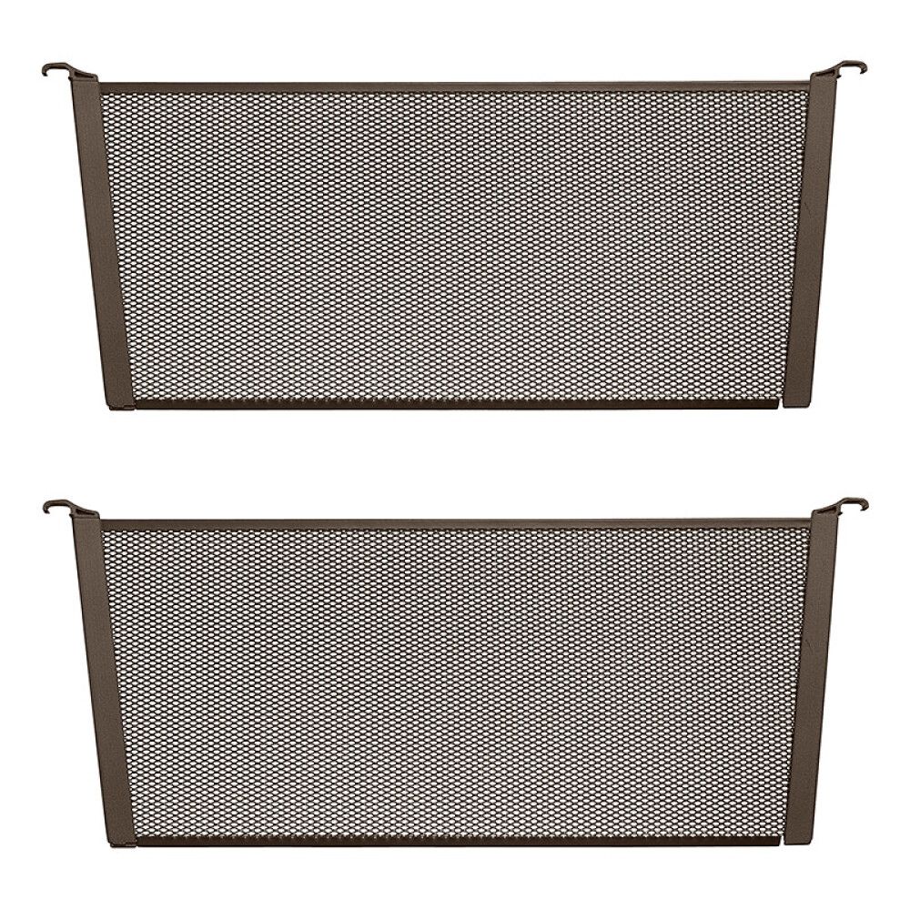 Karfa fyrir Elfa hillukerfi 431x10x180 mm brún