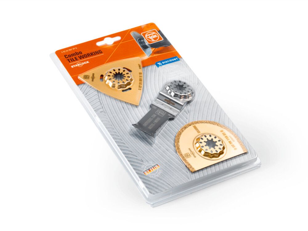 Aukahlutasett fyrir flísaviðgerðir Fein 3stk