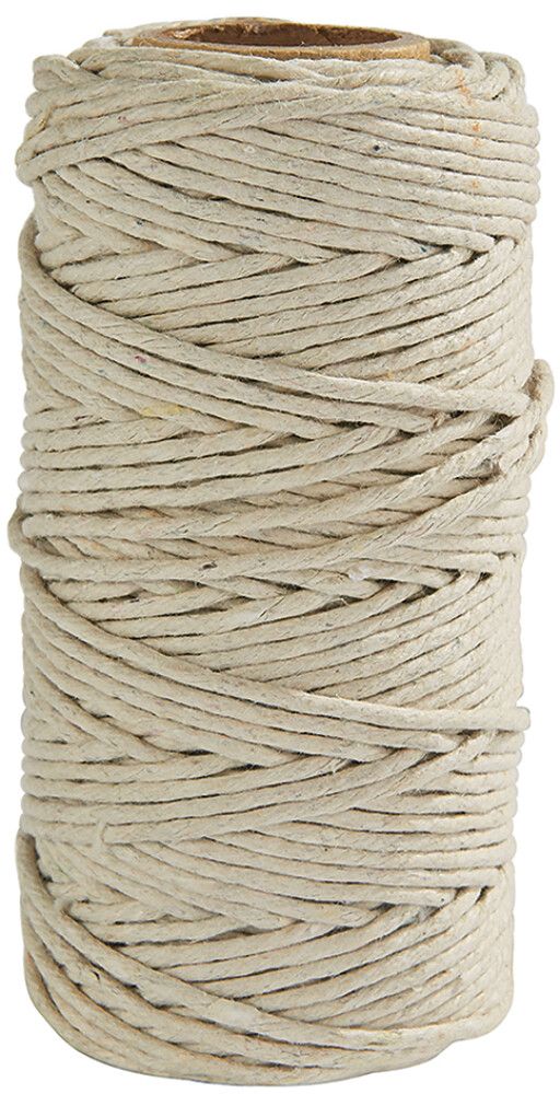 Bómullarsnæri 100gr hvítt