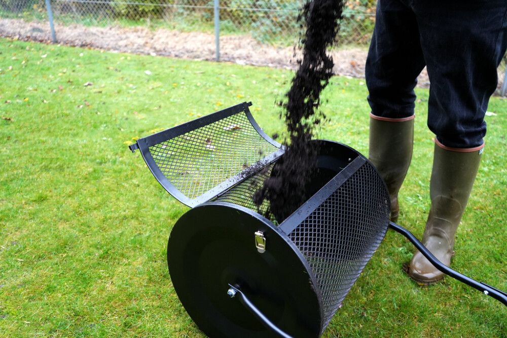 Dreifari fyrir moltu og mold 57,5x123cm 