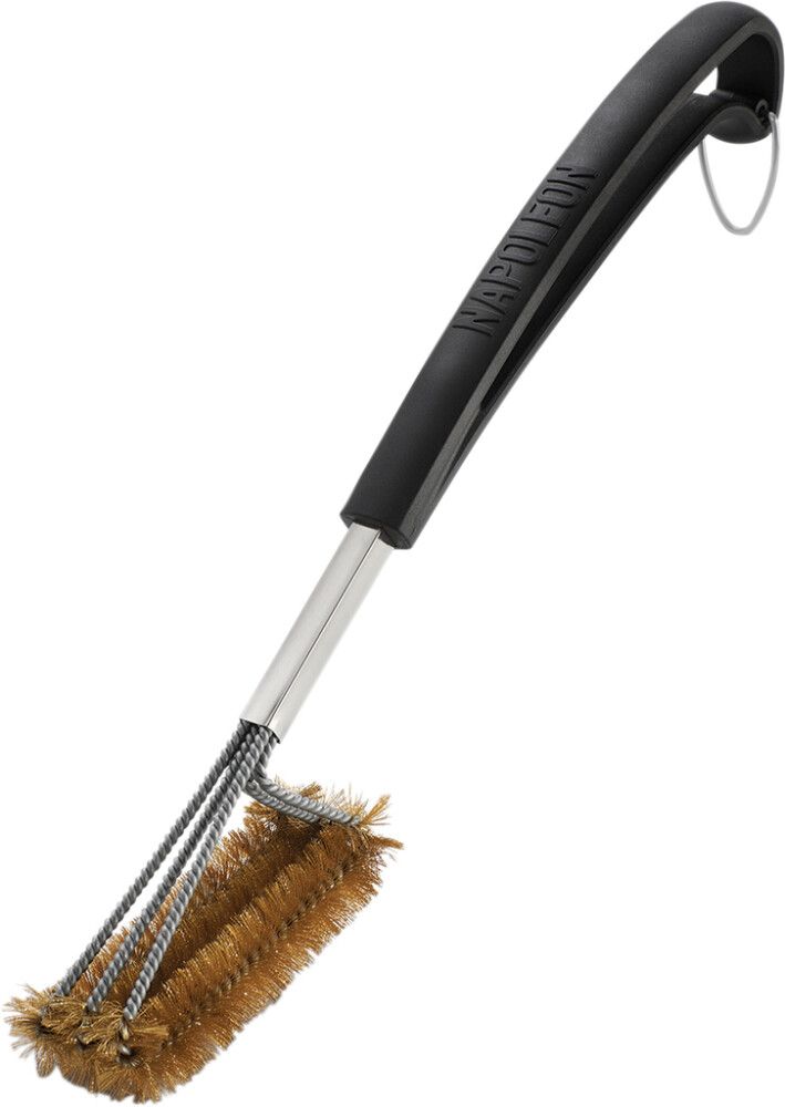 Grillbursti tvöfaldur Napoleon messing