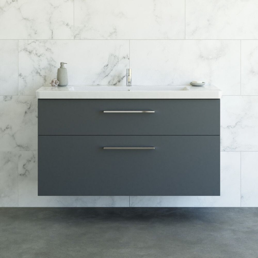 Handlaug 122,7cm Lazuli hvít