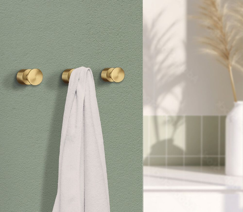 Snagi Smedbo Home 19mm burstað messing 2stk