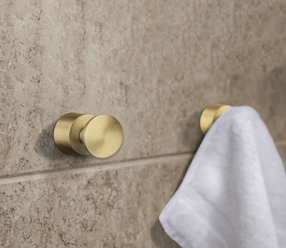 Snagi Smedbo Home 19mm burstað messing 2stk