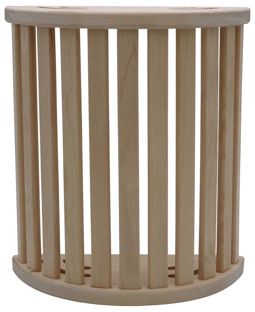 Viðar skermur fyrir ljós í saunu 32 x 29.5 x 12.5cm Saunia