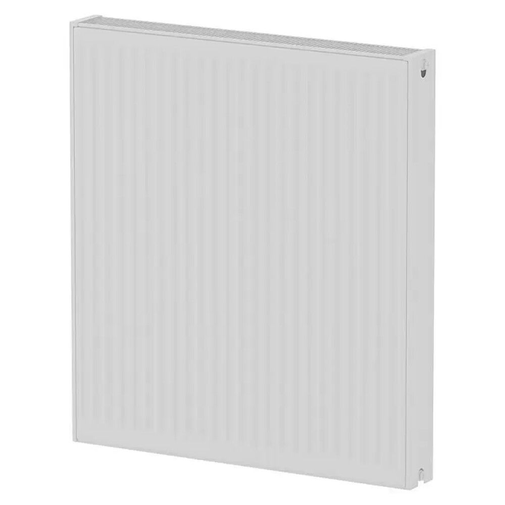 Miðstöðvarofn tvöfaldur 900x800 mm hvítur