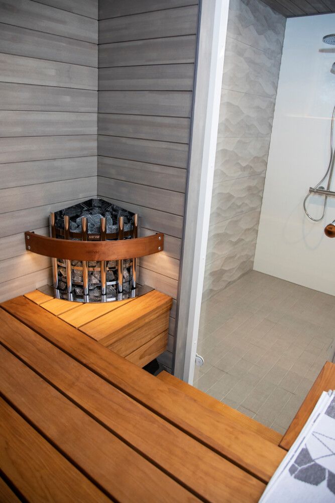 Saunuofn 6,8KW Harvia Glow Corner TRC70XE