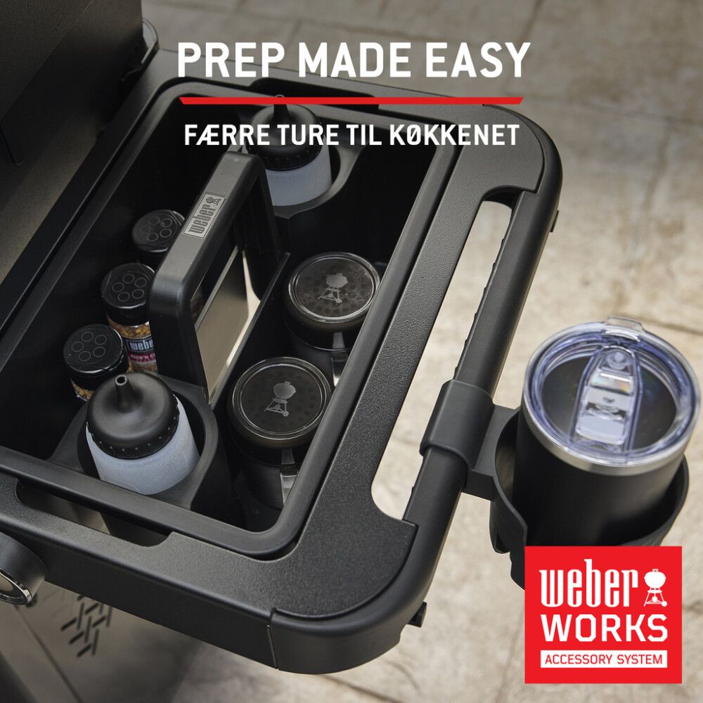 Gasgrill Spirit EPX-435R stealth Weber 4 brennarar