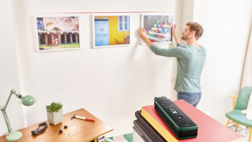 Fjarlægðarmælir Zamo sett með 3 aukahlutum Bosch