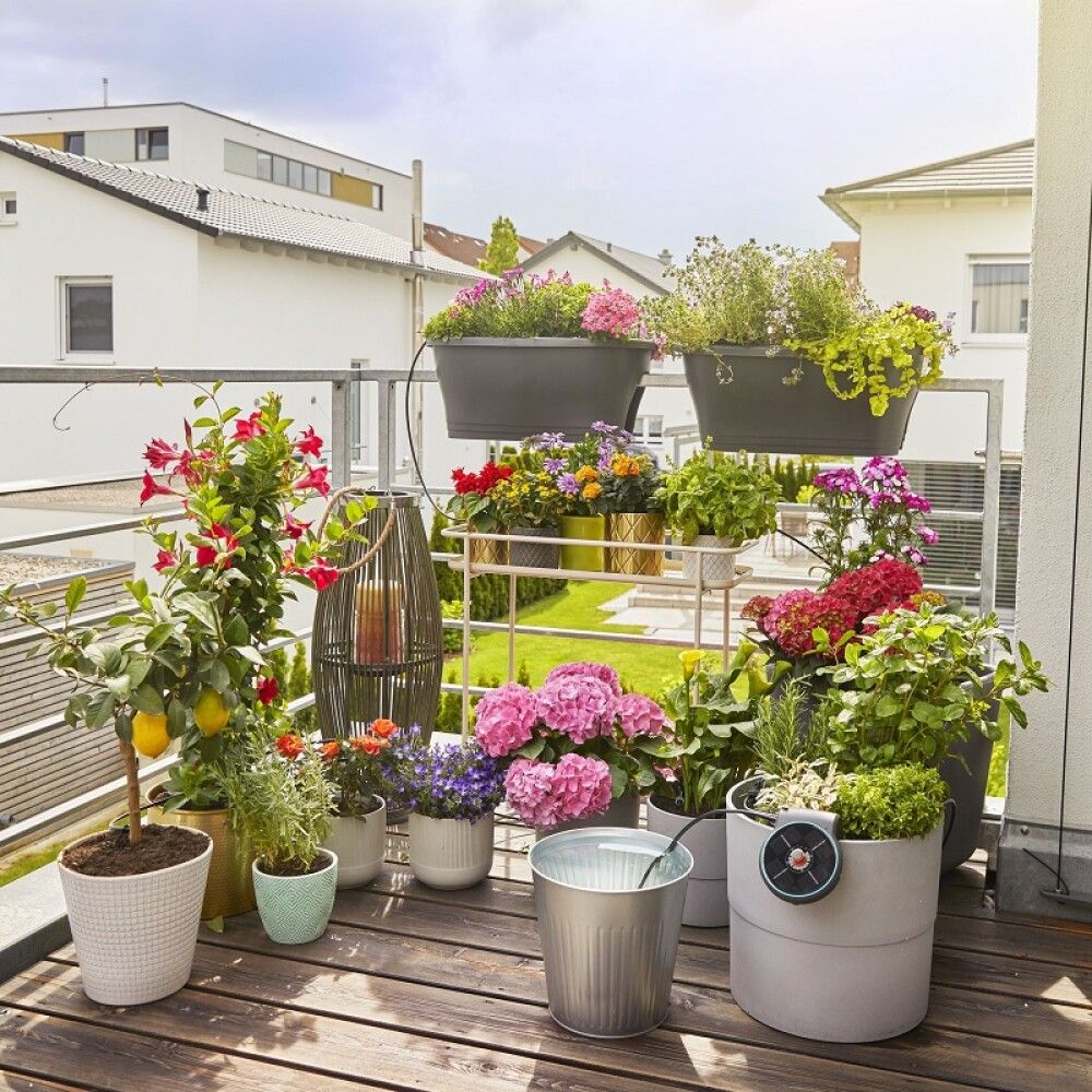 Micro-Drip solar sett Aquabloom 20 plöntur Gardena