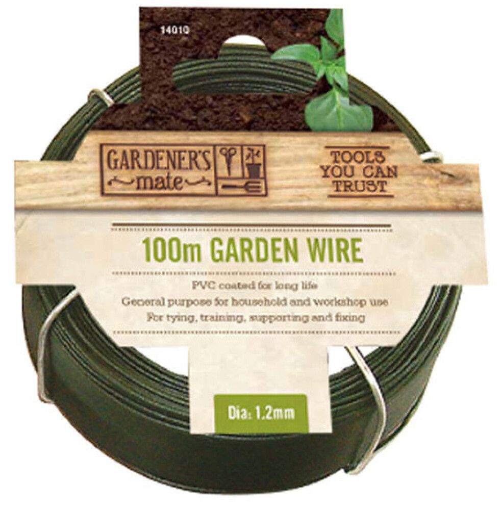 Plöntuvír PVC húðaður Ø1,2mm 50m