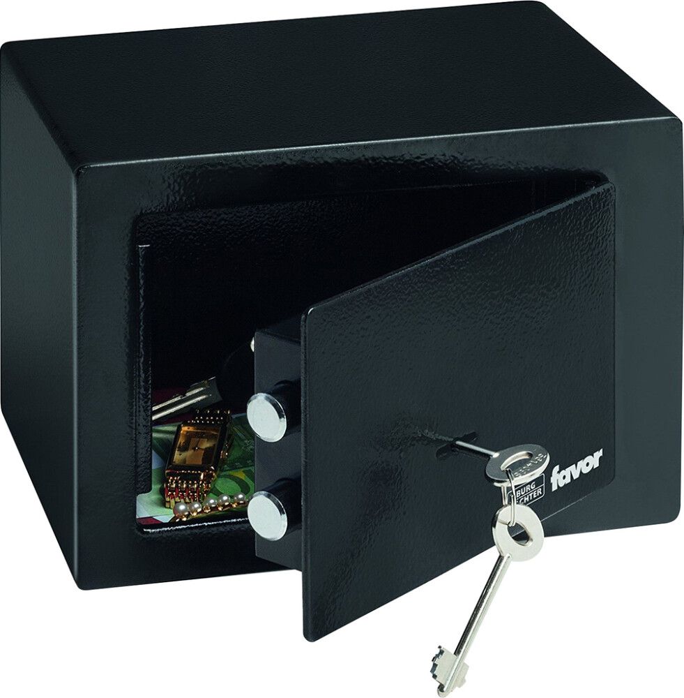 Peningaskápur með lyklalás 230x170x170mm Favor S1