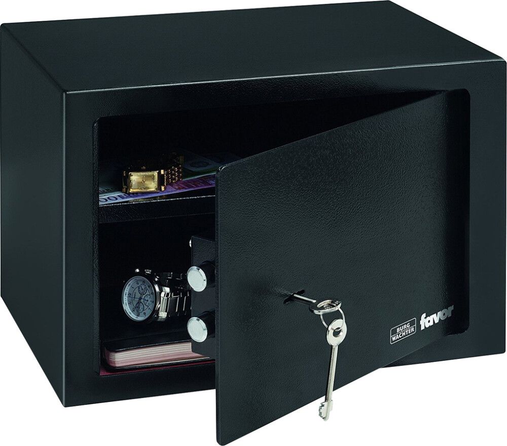 Peningaskápur með lyklalás 350x250x250mm Favor S5