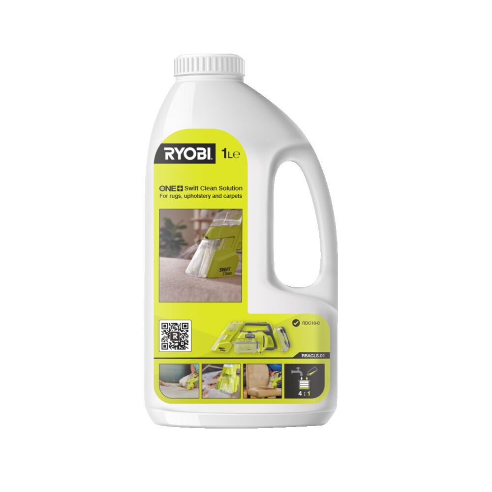 Teppahreinsilögur Ryobi 1L RBACLS-01