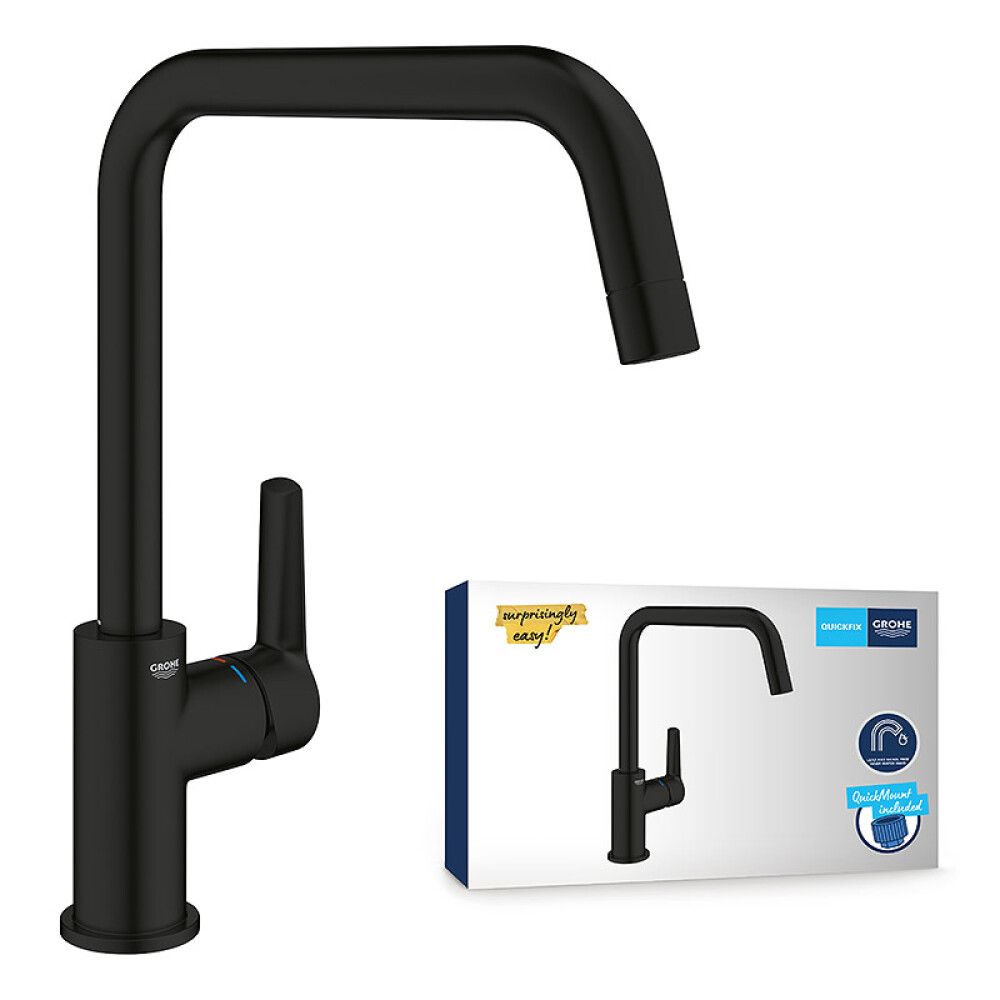 Eldhústæki Grohe Start matt svart