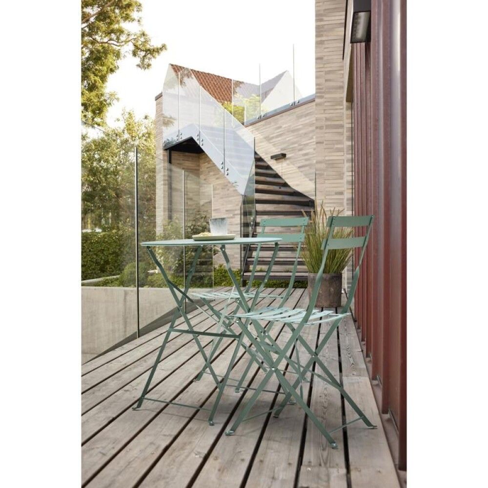 Kaffisett Ashley borð 60cm og 2 stólar