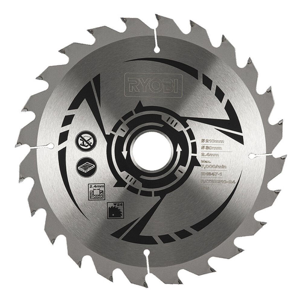 Hjólsagarblað 210mm Ryobi RATSB210-24