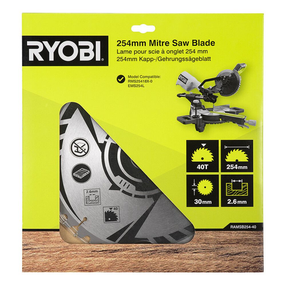 Hjólsagarblað 254mm Ryobi RATSB210-24